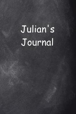 Cover of Julian Personalized Name Journal Custom Name Gift Idea Julian