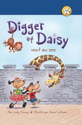 Book cover for Digger Et Daisy Vont Au Zoo (Digger and Daisy Go to the Zoo)