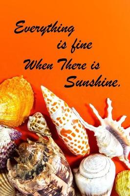 Book cover for Everything Is Fine When There Is Sunshine