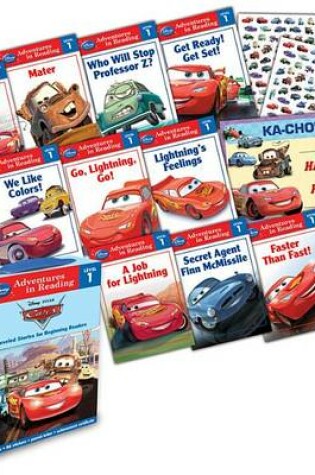 Cover of Reading Adventures Cars Level 1 Boxed Set