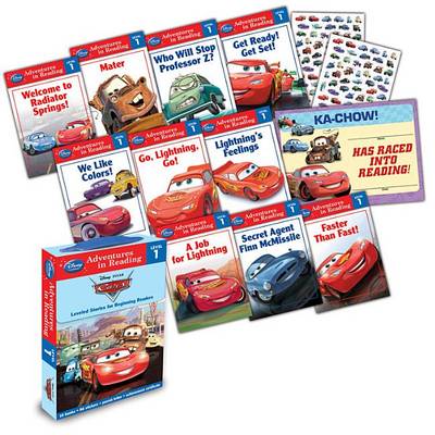 Book cover for Reading Adventures Cars Level 1 Boxed Set