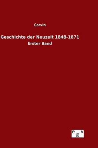 Cover of Geschichte der Neuzeit 1848-1871