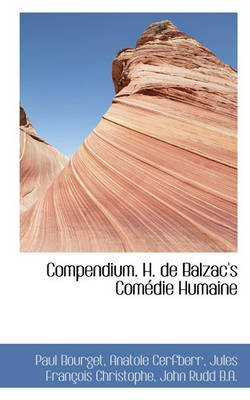 Book cover for Compendium. H. de Balzac's Com Die Humaine