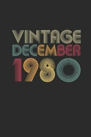 Cover of Vintage December 1980