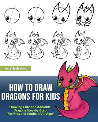 Book cover for How to Draw Dragons for Kids