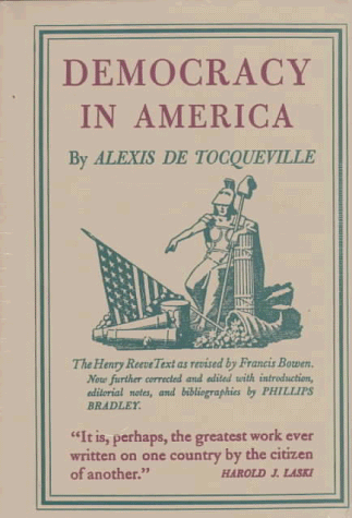 Book cover for Democracy in America