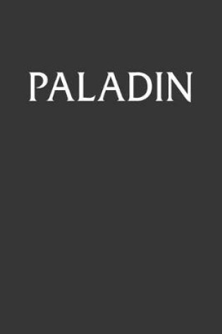 Cover of Paladin Notebook