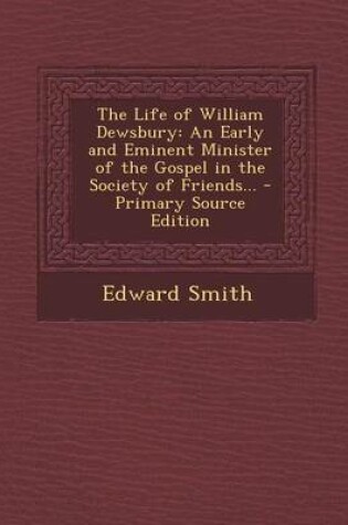 Cover of The Life of William Dewsbury