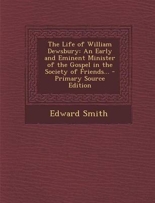 Book cover for The Life of William Dewsbury