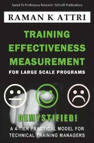 Cover of Training Effectiveness Measurement for Large Scale Programs - Demystified