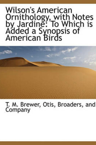 Cover of Wilson's American Ornithology, with Notes by Jardine