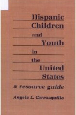 Cover of Hispanic Child Youth U S