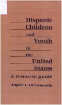 Book cover for Hispanic Child Youth U S