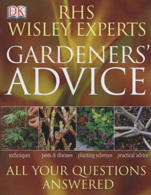 Book cover for RHS Wisley Experts Gardeners' Advice