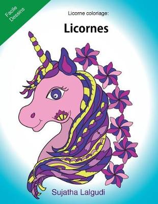Book cover for Licorne Coloriage