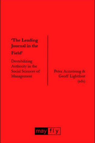 Cover of 'The Leading Journal in the Field'