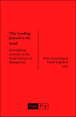 Book cover for 'The Leading Journal in the Field'