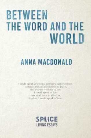 Cover of Between the Word and the World