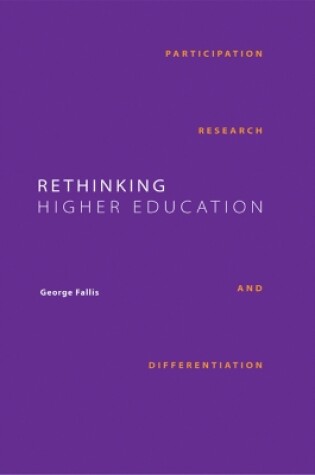 Cover of Rethinking Higher Education