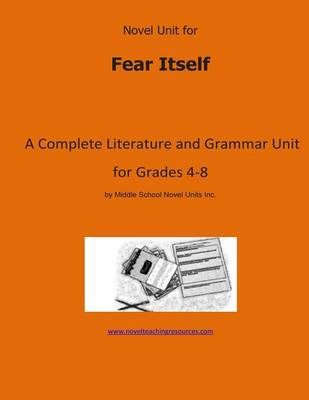 Book cover for Novel Unit for Fear Itself