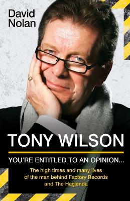 Book cover for Tony Wilson