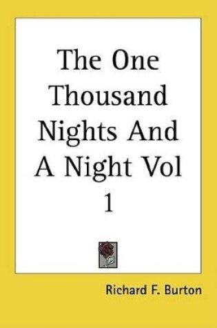 Cover of The One Thousand Nights and a Night Vol 1
