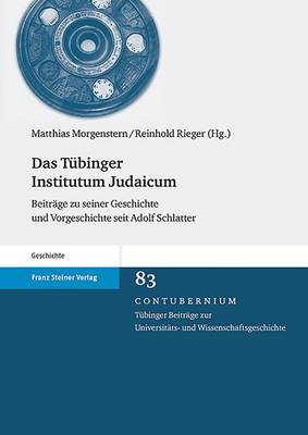 Book cover for Das Tubinger Institutum Judaicum