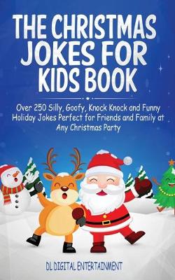 Book cover for The Christmas Jokes for Kids Book