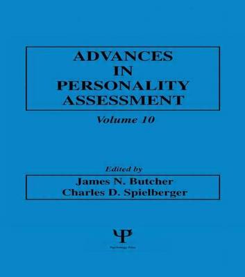 Cover of Advances in Personality Assessment: Volume 10