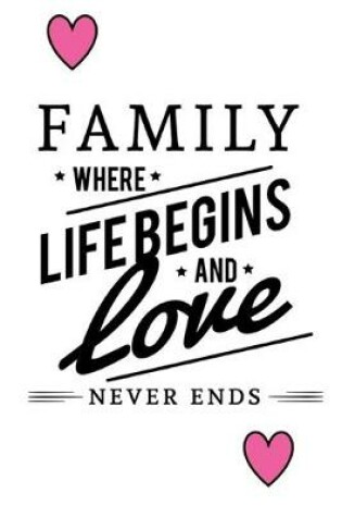 Cover of Family Where Life Begins And Love Never Ends