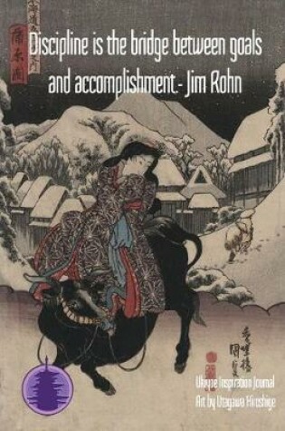 Cover of Discipline is the bridge between goals and accomplishment. - Jim Rohn