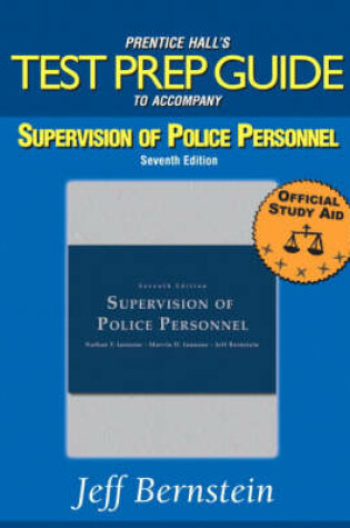 Cover of Test Prep Guide for Supervision of Police Personnel