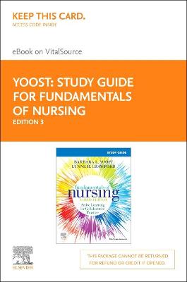 Book cover for Study Guide for Fundamentals of Nursing - Elsevier eBook on Vitalsource (Retail Access Card)