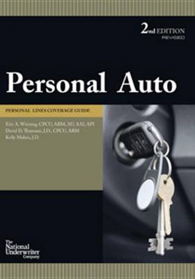 Book cover for Personal Auto Coverage Guide