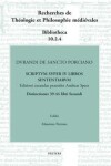 Book cover for Durandi de Sancto Porciano Scriptum super IV libros Sententiarum. Distinctiones 39-44 libri Secundi