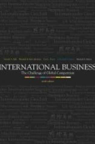 Cover of International Business: the Challenge of Global Competition