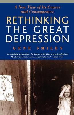 Book cover for Rethinking the Great Depression