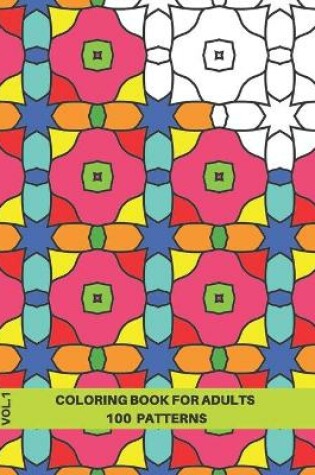 Cover of Easy Geometric Coloring Book for Adults