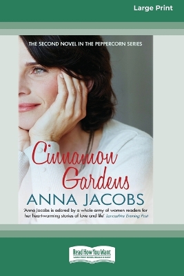 Book cover for Cinnamon Gardens [Standard Large Print]