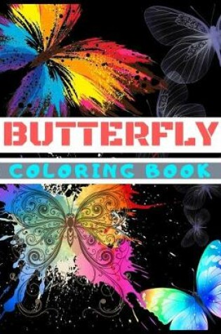 Cover of Butterfly Coloring Book