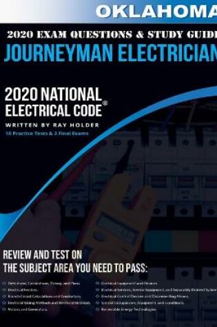 Cover of Oklahoma 2020 Journeyman Electrician Exam Questions and Study Guide