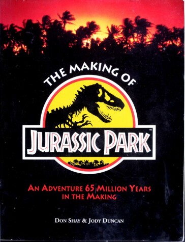 Book cover for The Making of Jurassic Park