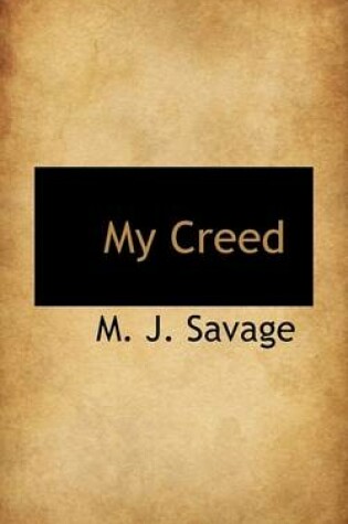 Cover of My Creed