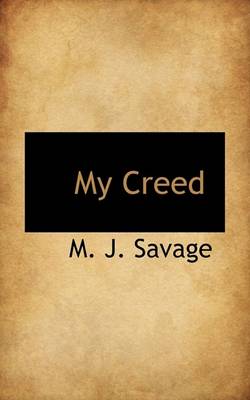Book cover for My Creed