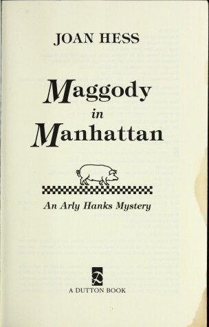 Book cover for Maggody in Manhattan