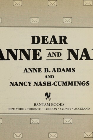 Cover of Dear Anne and Nan
