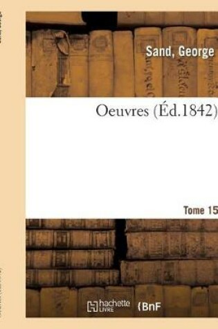 Cover of Oeuvres. Tome 15