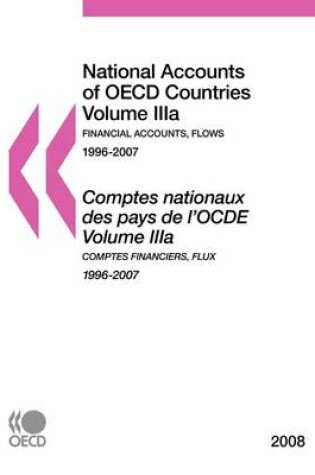 Cover of National Accounts of OECD Countries 2008, Volume IIIa, Financial Accounts