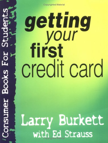Book cover for Getting Your First Credit Card