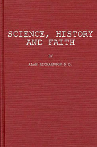 Cover of Science, History, and Faith